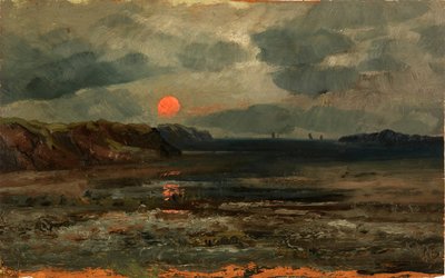Sonnenaufgang über den Fischgewässern von Maine von William E. Norton