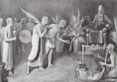 Die Verehrung von Ningirsu von William Edward (after) Wigfull