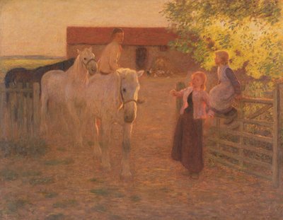 Das alte Tor, um 1896 von William Edward Stott