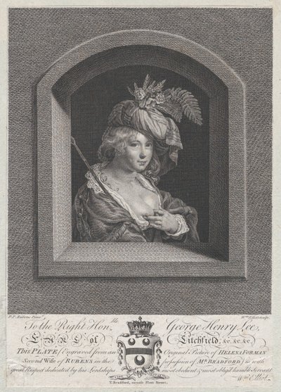 Porträt von Susanna Lunden, Schwester von Helena Fourment, 1763-66 von William Elliot