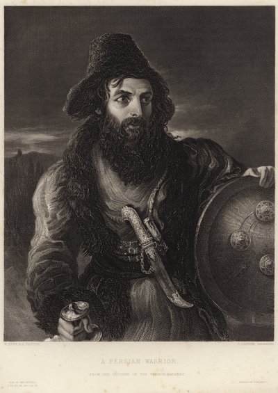 Ein persischer Krieger von William Etty