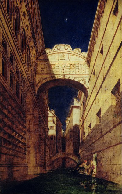 Seufzerbrücke von William Etty