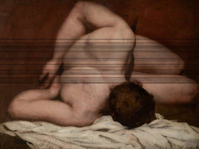 Männlicher Akt von William Etty