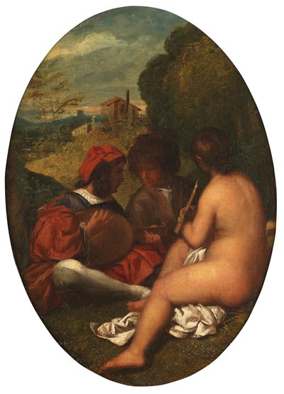 Pastorales Konzert, nach Tizian von William Etty