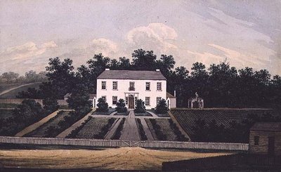 Regierungsgebäude, Parramatta, New South Wales, 1805 von William Evans
