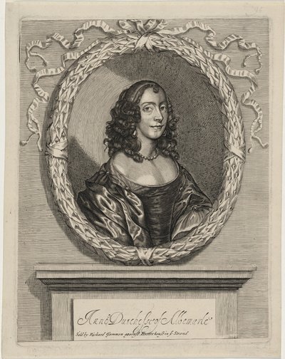 Anne, Herzogin von Albemarle von William Faithorne