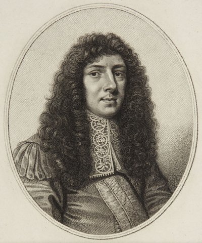 Porträt von John Aubrey von William Faithorne