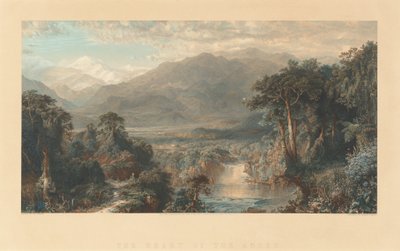Das Herz der Anden von William Forrest, after Frederic Edwin Church