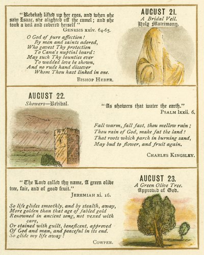 Seite aus dem Bibel-Emblem-Jubiläumsbuch von William Foster