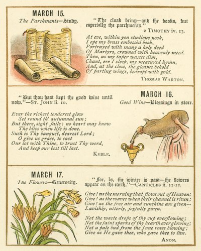 Seite aus dem Bibel-Emblem-Jubiläumsbuch von William Foster