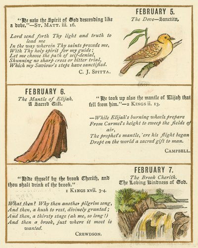 Seite aus dem Bibel-Emblem-Jubiläumsbuch von William Foster