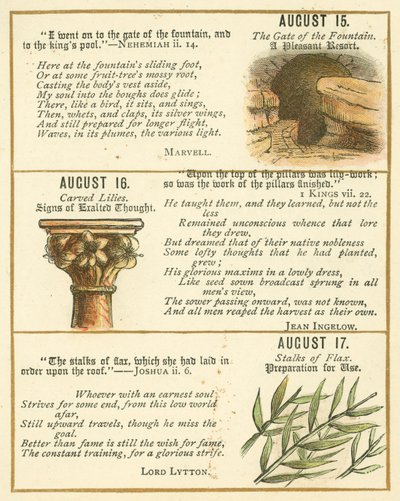 Seite aus dem Bibel-Emblem-Jubiläumsbuch von William Foster