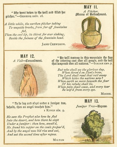 Seite aus dem Bibel-Emblem-Jubiläumsbuch von William Foster