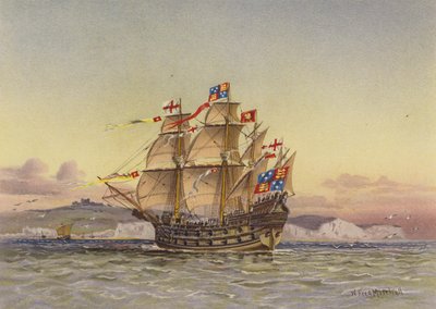 The Great Harry von 1488 von William Frederick Mitchell