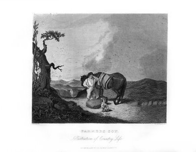 Bauernsohn, ca. 1872 von William G Jackman