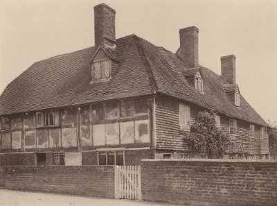 In der Northbridge Street, in der Nähe von Robertsbridge, Sussex von William Galsworthy Davie
