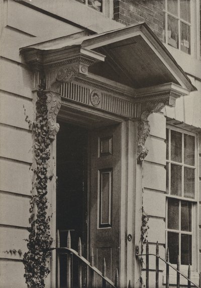 Tür, Castle Hill, Winchester von William Galsworthy Davie