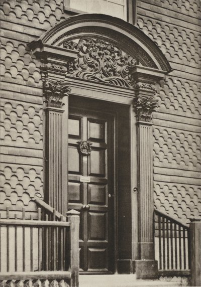 Tür, Cranbrook, Kent (s/w Foto) von William Galsworthy Davie