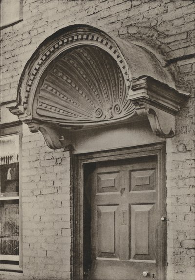 Tür, Ledbury, Herefordshire (s/w Foto) von William Galsworthy Davie
