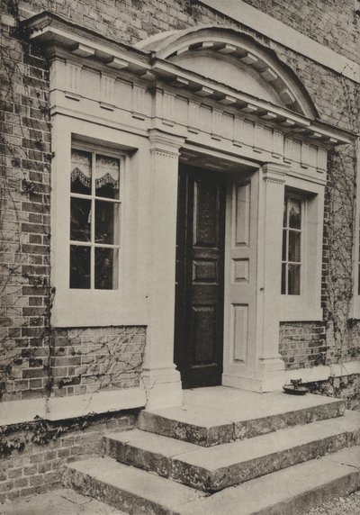 Tür, The Broad, Hellingly, Sussex von William Galsworthy Davie
