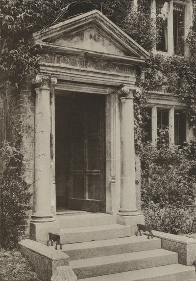 Tür, The Deanery, Battle, Sussex von William Galsworthy Davie