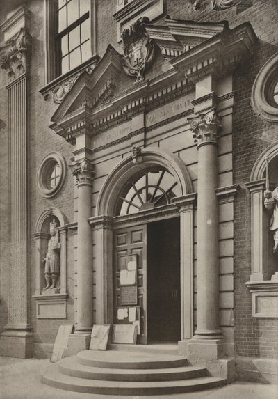 Türöffnung, The Guildhall, Worcester von William Galsworthy Davie