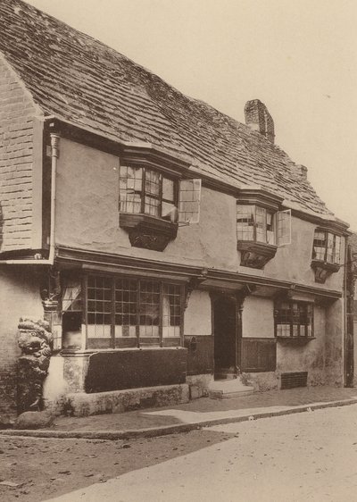 Star Inn, Alfriston, Sussex von William Galsworthy Davie