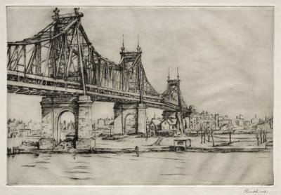 Queensboro-Brücke, New York von William George Reindel