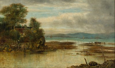 Cramond Fähre - Wo der Fluss auf das Meer trifft von William Gerard Barry