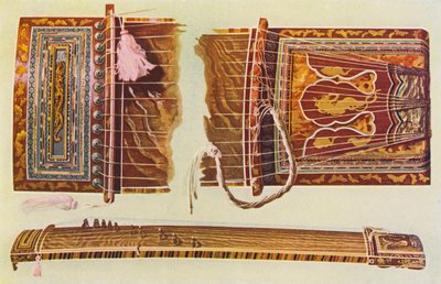 Musikinstrumente: Japanische Koto von William Gibb
