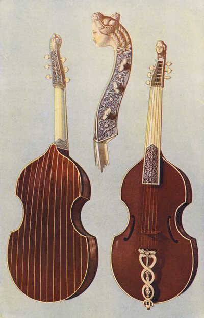 Musikinstrumente: Viola da Gamba von William Gibb