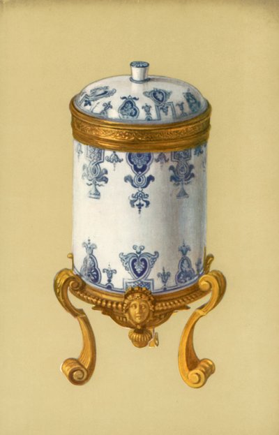 Toilettentopf, St. Cloud, mit Ormolu-Montierung von William Gibb