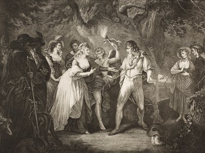 Der Wald, Akt V, Szene IV, aus 