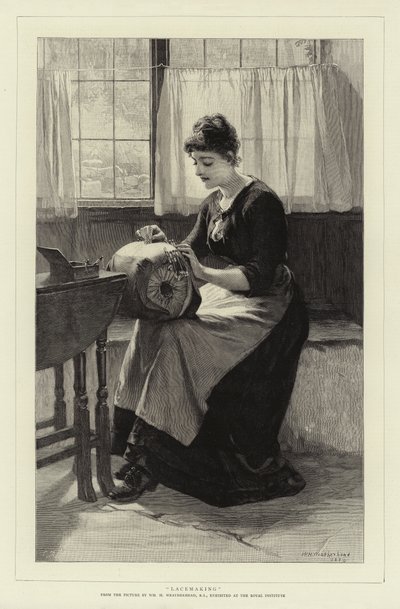 Spitzenklöppeln von William Harris Weatherhead