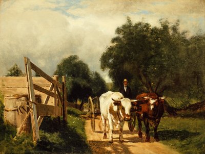 Der Ochsenkarren von William Hart