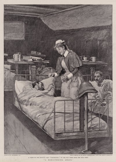 Ein helfender Engel von William Hatherell