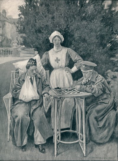 Eine Studie der Strategie - Stufe VI ca. 1920 von William Hatherell