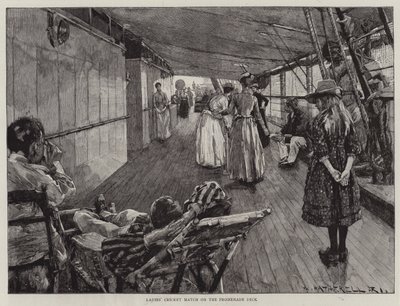 Leben auf See auf einem australischen Liner von William Hatherell