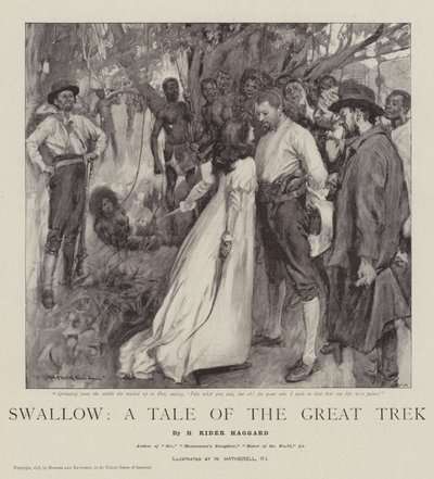 Schwalbe, eine Geschichte des Großen Trecks von William Hatherell