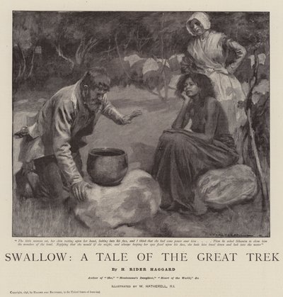 Schwalbe, eine Geschichte des Großen Trecks von William Hatherell