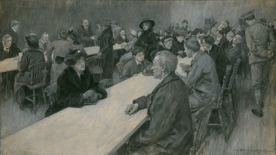 Der Feind in England: Besuchstag im Internierungslager bei London von William Hatherell
