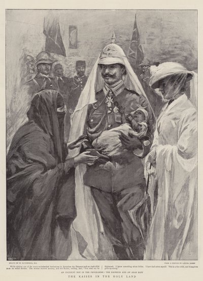 Der Kaiser im Heiligen Land von William Hatherell