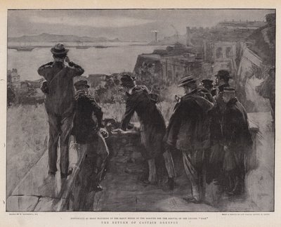 Die Rückkehr von Hauptmann Dreyfus von William Hatherell