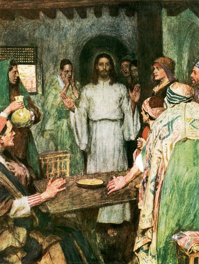 Dann kam Jesus und stand in ihrer Mitte von William Hatherell