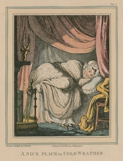 Ein schöner Ort bei kaltem Wetter von William Heath