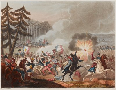 Schlacht von Barrosa am 5. März 1811, graviert von J.C. Stadler, veröffentlicht 1818 von William Heath