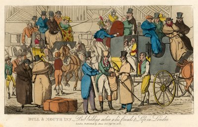 Bull and Mouth Inn: Bob verabschiedet sich von seinen Freunden und dem Leben in London von William Heath