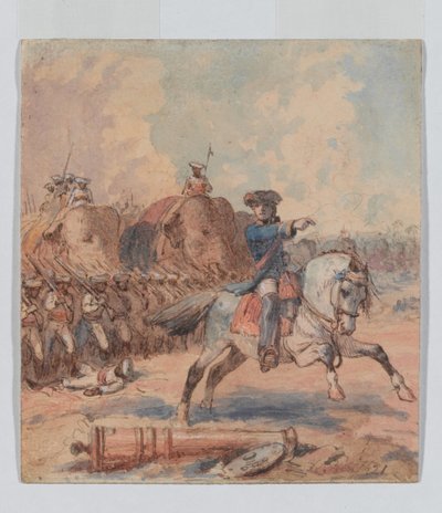 Clive bei Plassey (1757), um 1821 von William Heath