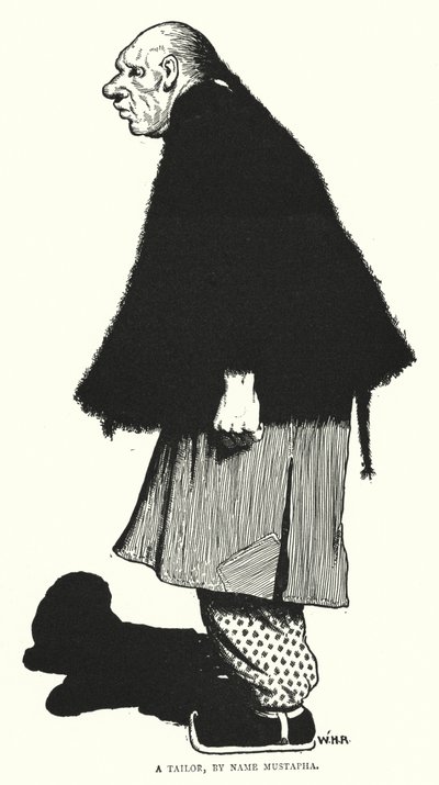 Ein Schneider namens Mustapha von William Heath Robinson