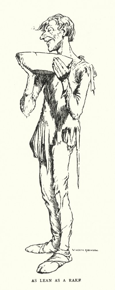 So mager wie eine Harke von William Heath Robinson